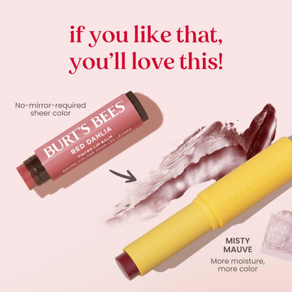 Burt's Bees natural beeswax lip balm tube base ingredients list