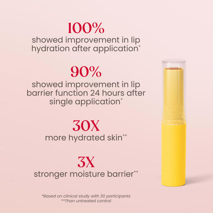 Misty Mauve sheer gloss lip tint packaging on standard background