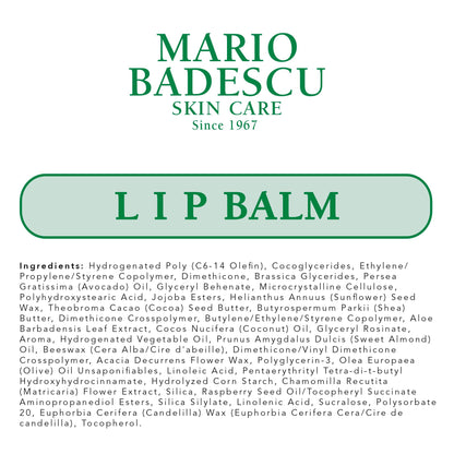 Travel friendly 10 gram Mario Badescu lip balm tube