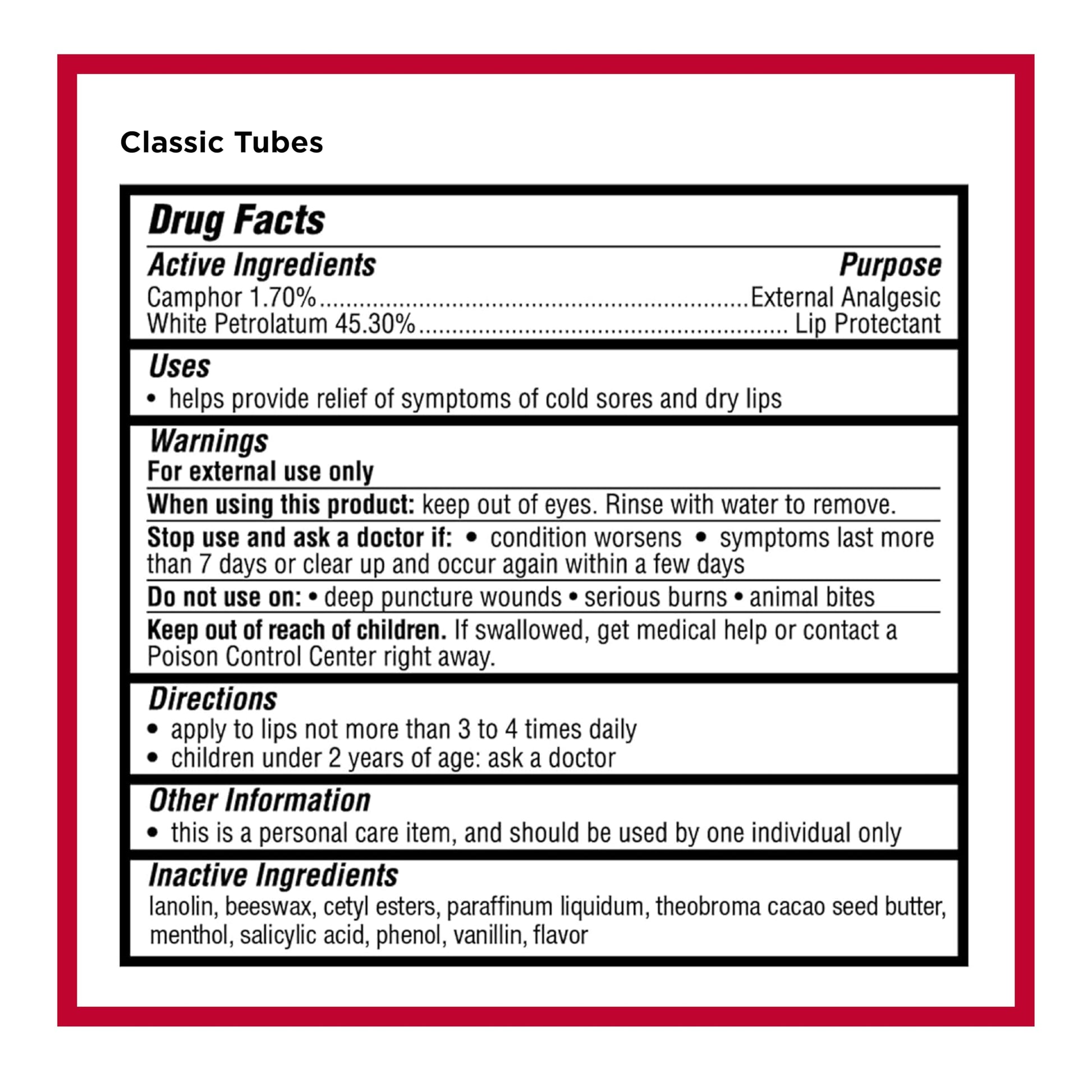 USA imported Carmex lip balm 9-count variety pack