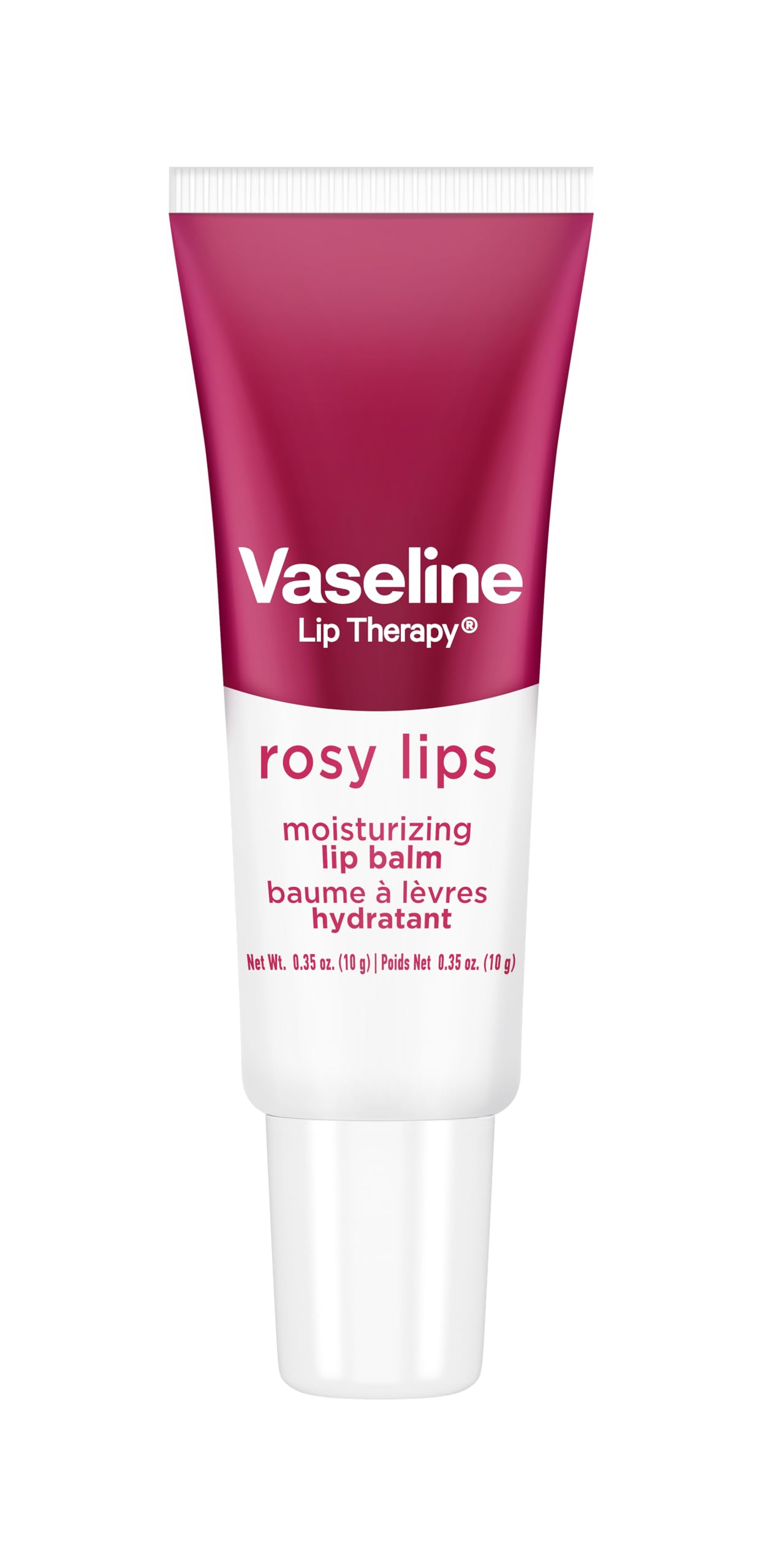 Top down view of Vaseline Lip Therapy twin pack