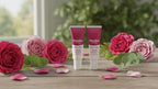 Lifestyle view of the portable Vaseline lip balm tins placed together