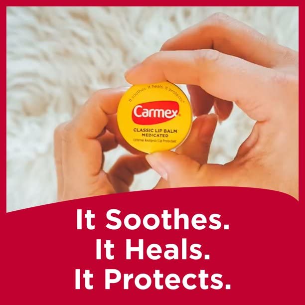 Carmex classic lip balm 0.25 Ounce tube size comparison
