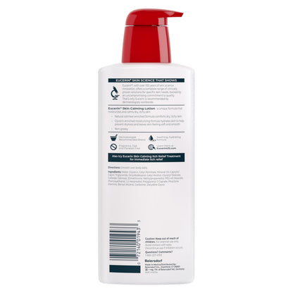 Close up of the pump mechanism on the dry skin relief body moisturizer.