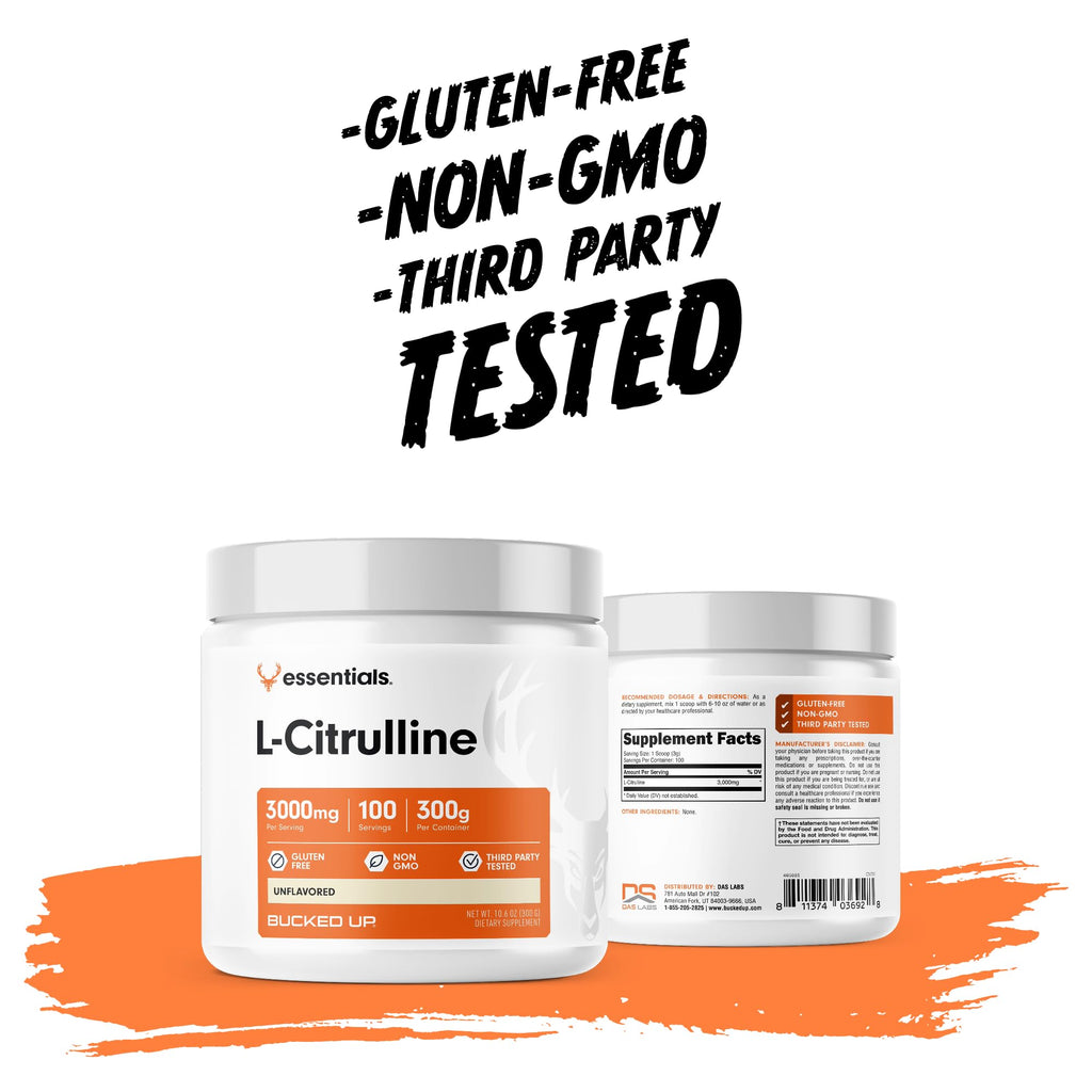 Lifestyle fitness setting featuring the authentic Bucked Up supplement container