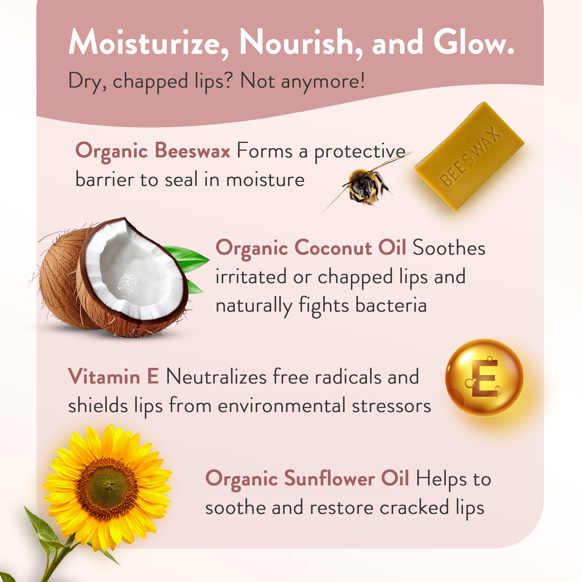 Moroccan Magic lip balm sticks with argan oil