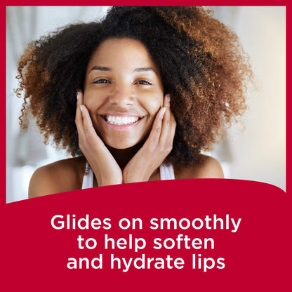 Back of Carmex lip balm packaging showing ingredients