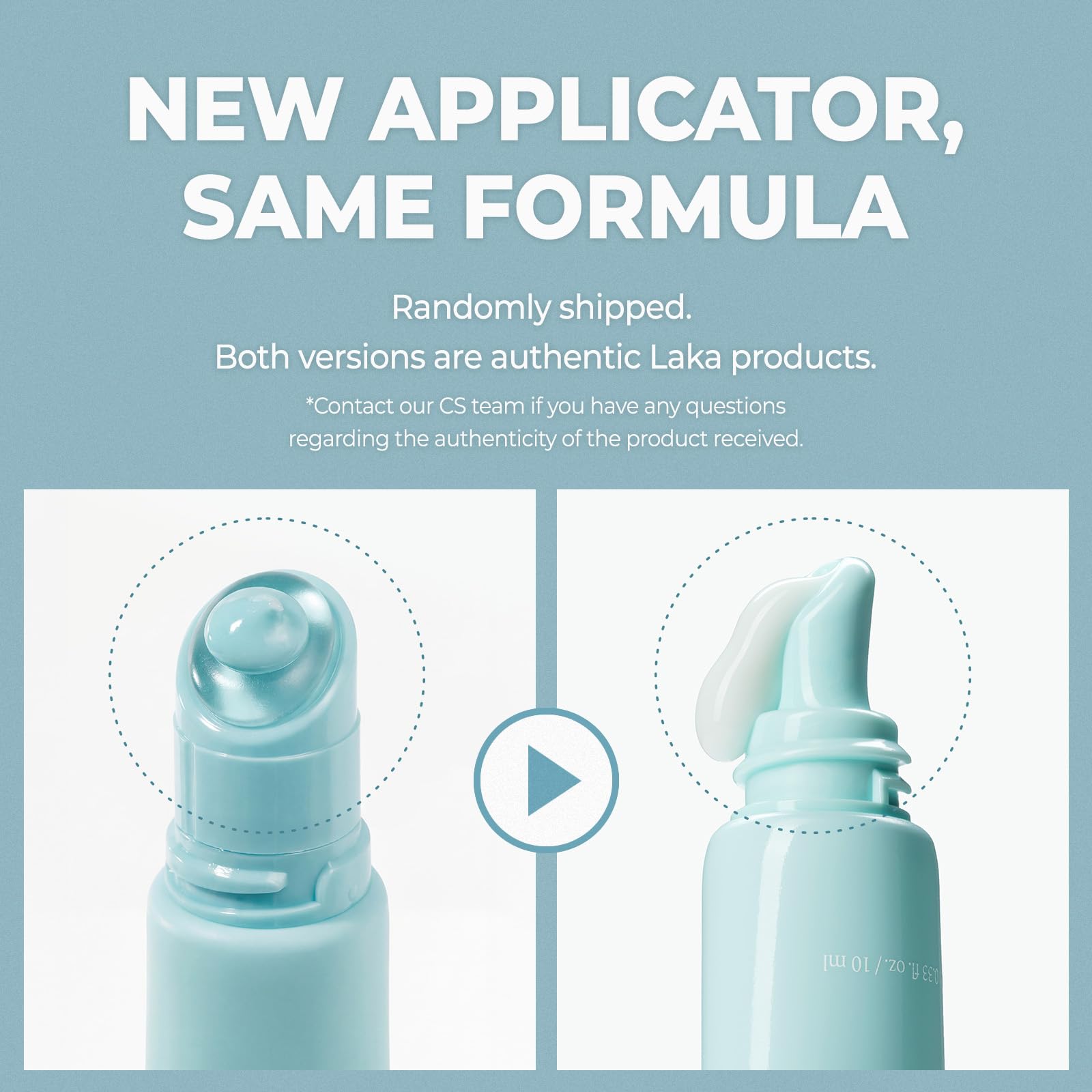 Laka Soothing Prep Lip Mask cooling peel-off texture