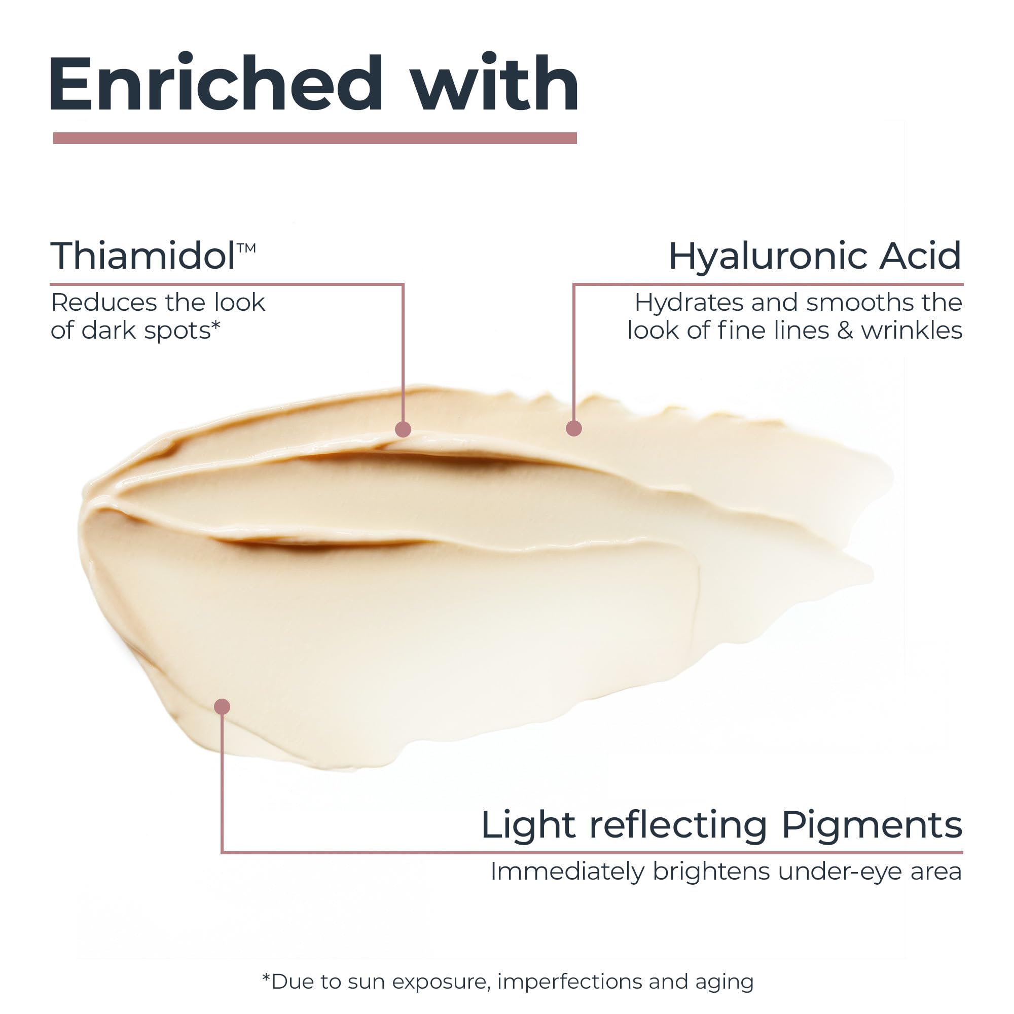 Authentic USA imported Eucerin brightening eye cream overview