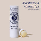 L'Occitane lip balm stick angled side display
