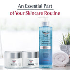 Eucerin fragrance free face cream set lifestyle shot