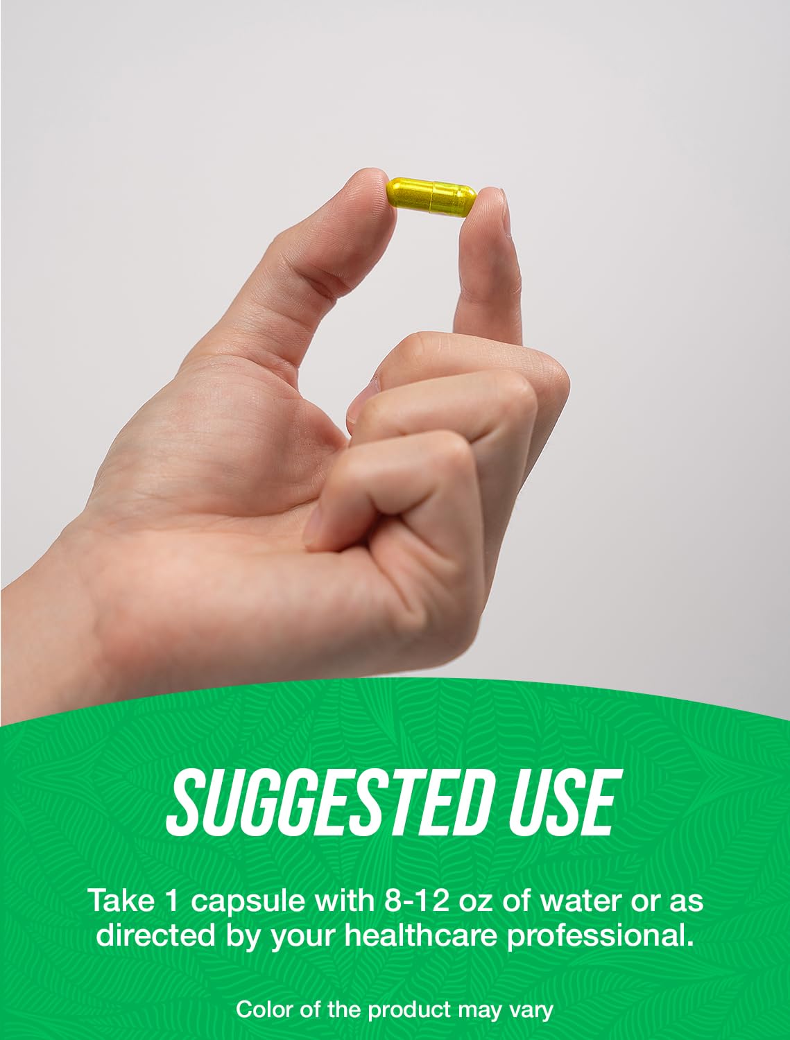 BulkSupplements 240 capsule bottle showing serving information