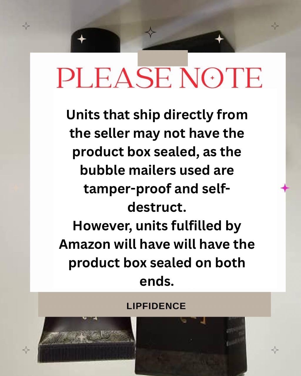 Lipfidence packaging details with Alpha Arbutin and Licorice