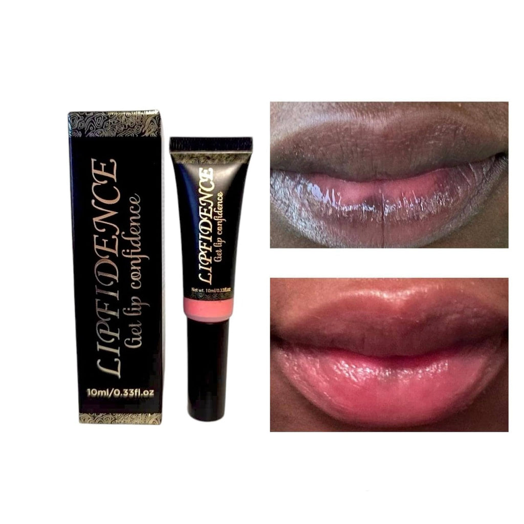 Back view of Lipfidence lip cream showing ingredients and usage info