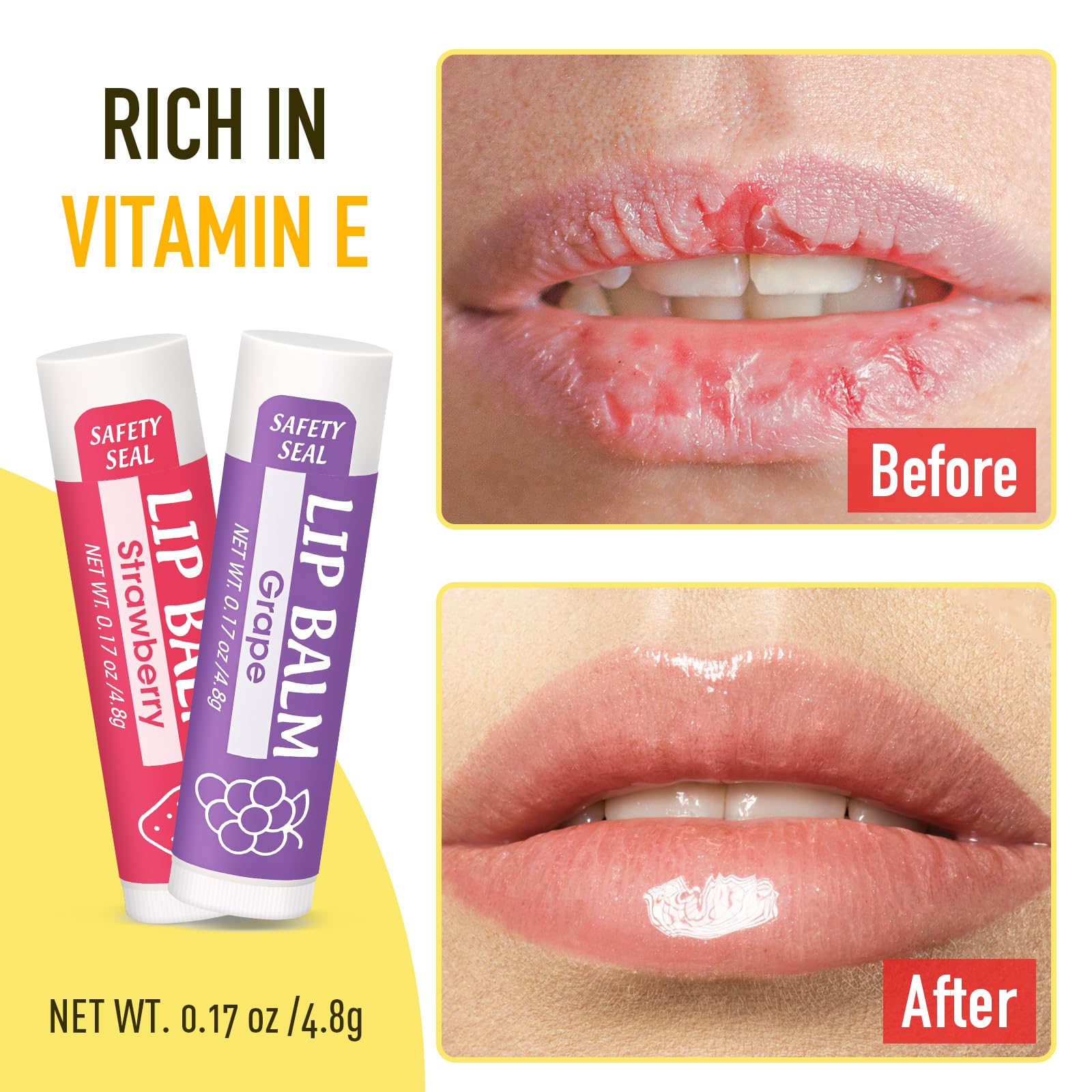 Bulk lip balm pack for gift giving
