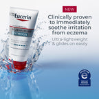 Eucerin Eczema Relief Hydrogel lifestyle application on skin