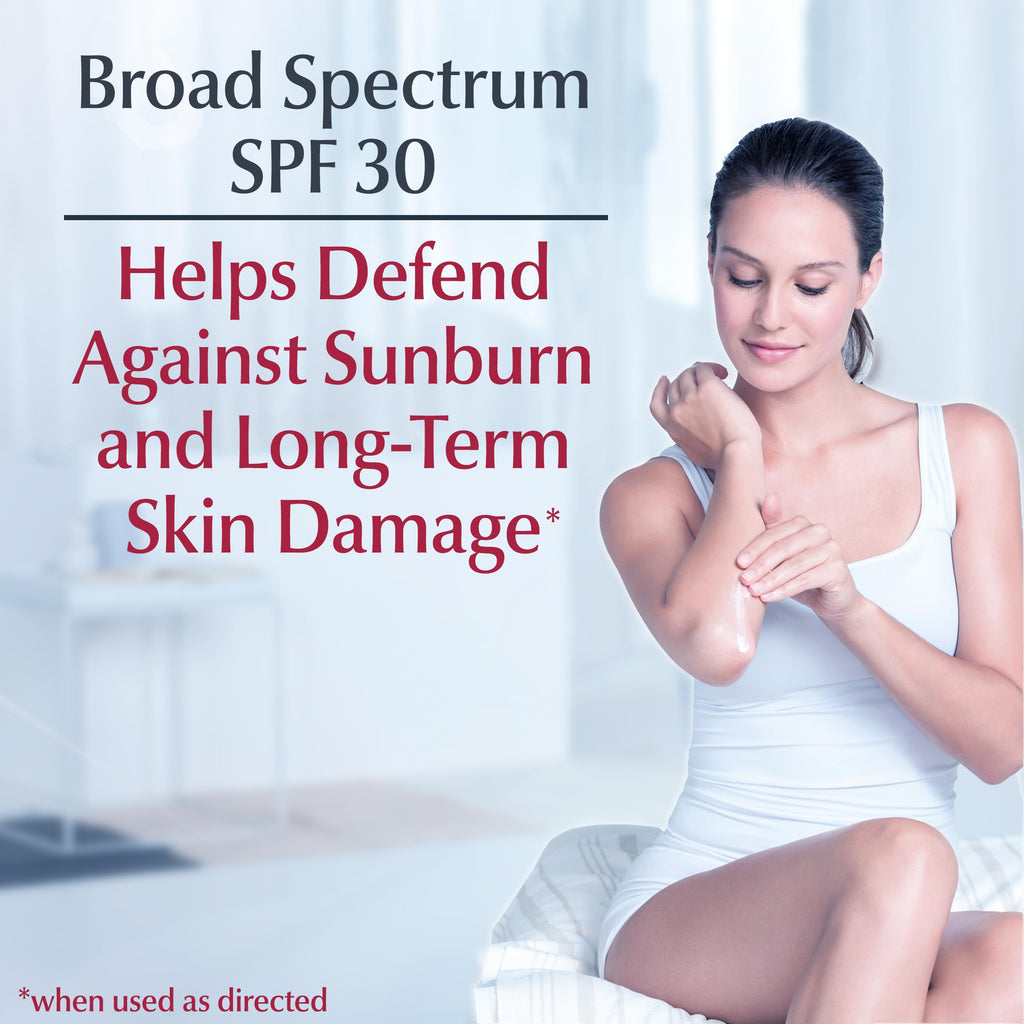 Eucerin daily hydration sunscreen body cream size comparison