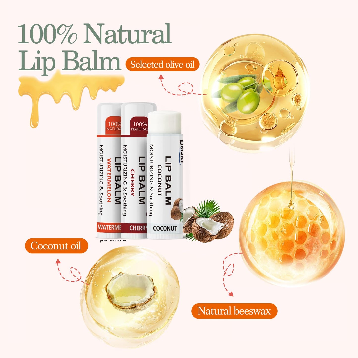 Dmsky bulk lip balm set for party favors and gifts