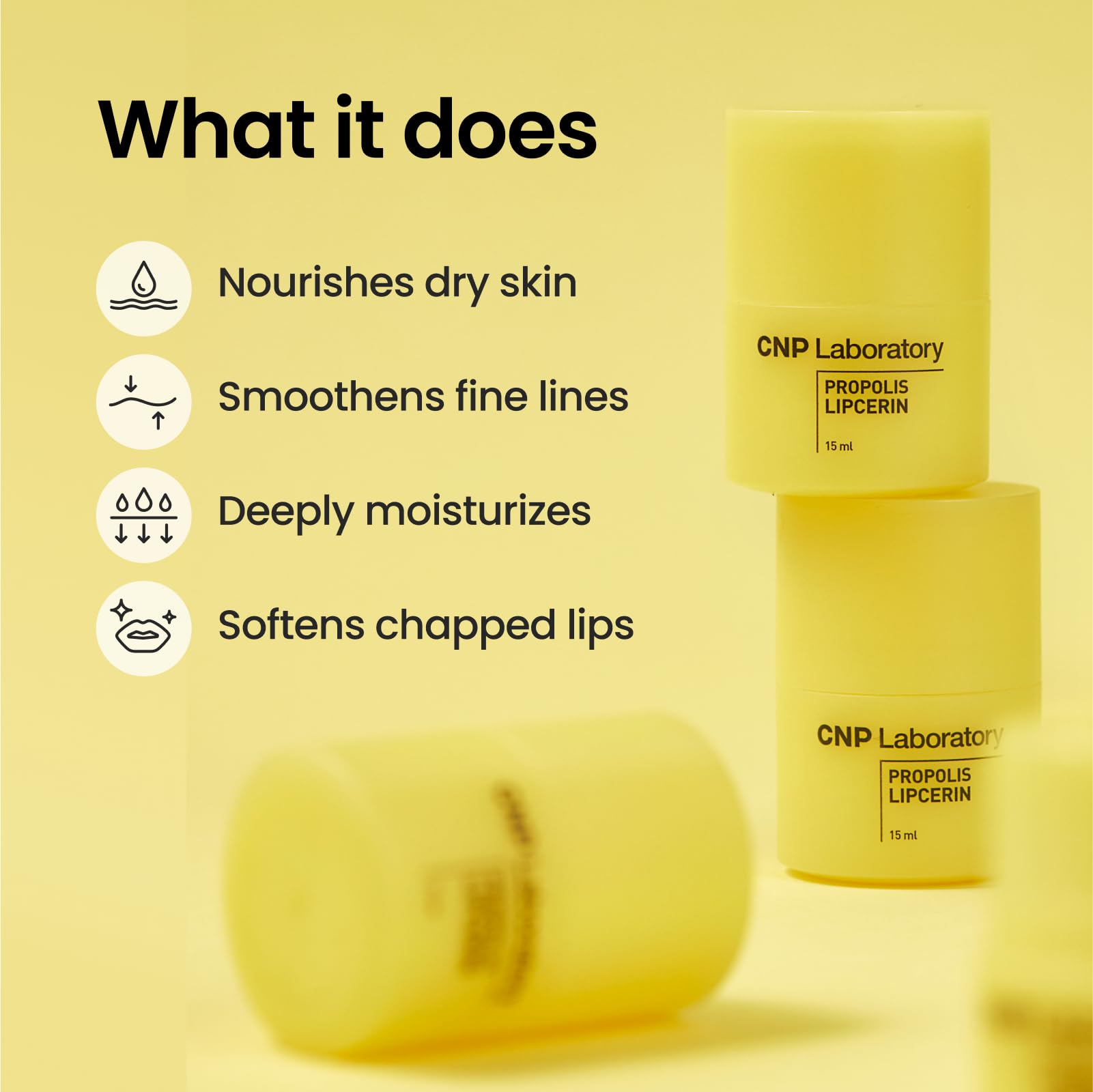 CNP Honey Lip Butter hygienic twist dispenser mechanism