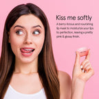 Grace & Stella berry lip mask jar with lid removed