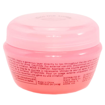 Grace & Stella lip mask ingredients and label detail