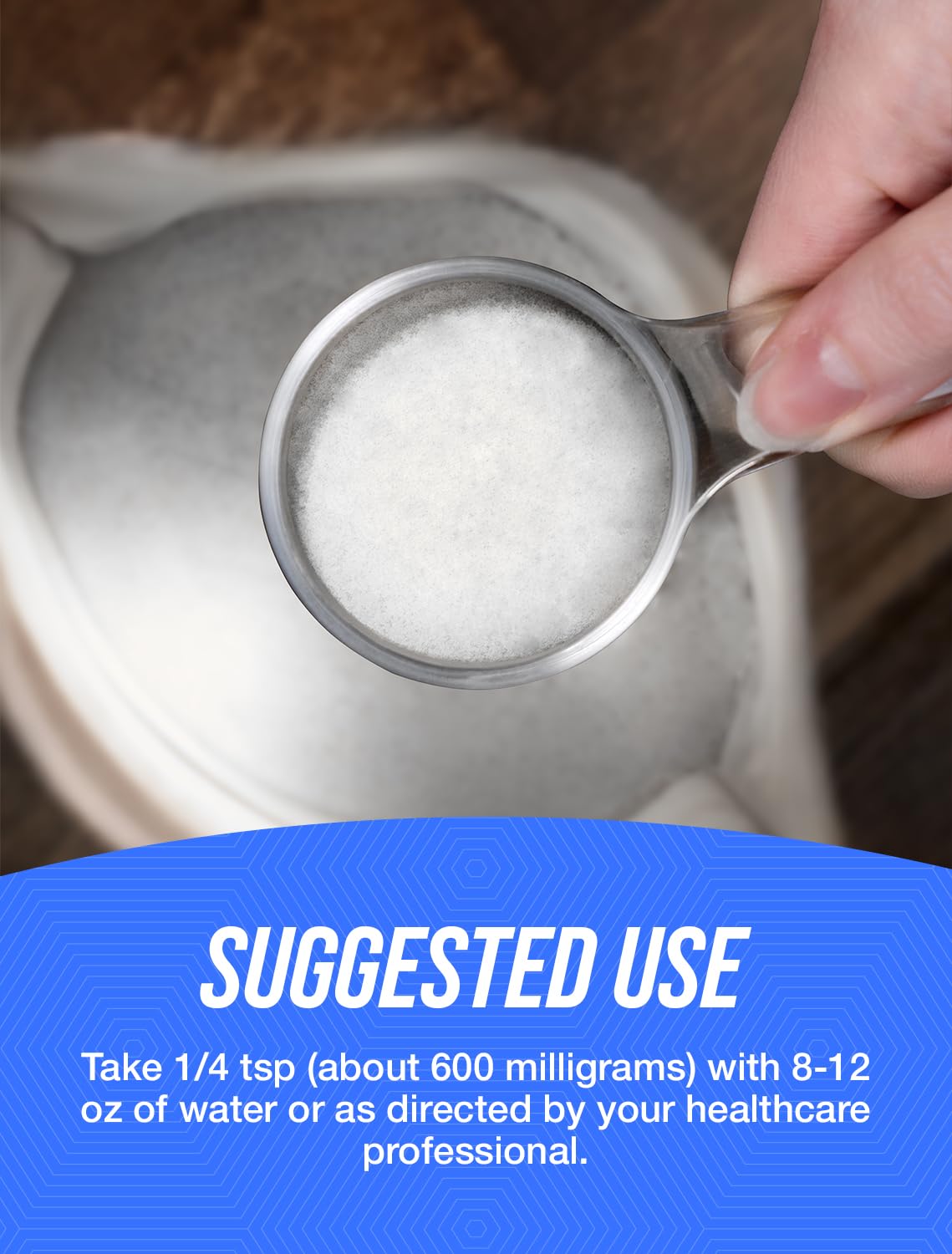 BulkSupplements Potassium Gluconate powder texture and consistency