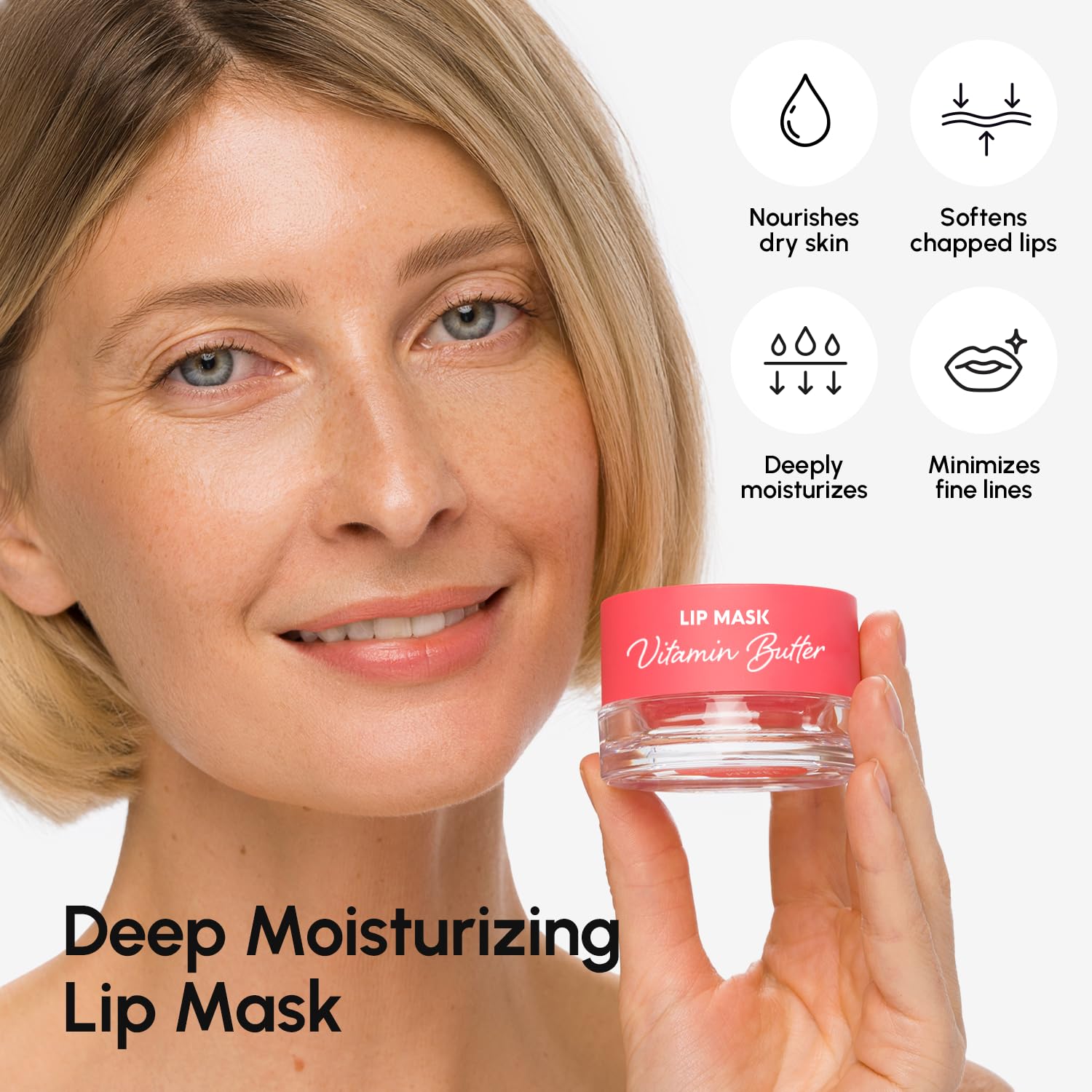 Close up of Maree Lip Mask applicator brush