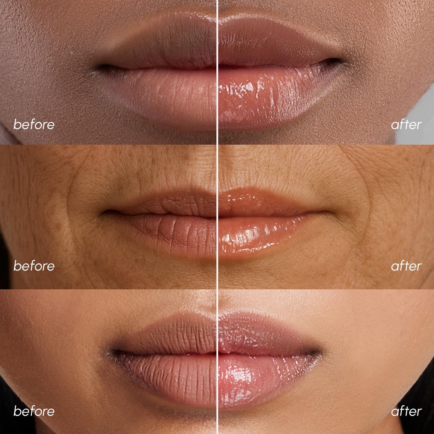 Application of Maree Lip Mask for overnight hydration