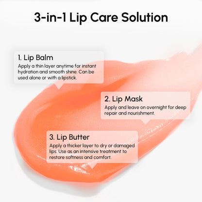 Maree Lip Mask ingredients highlight for soft lips