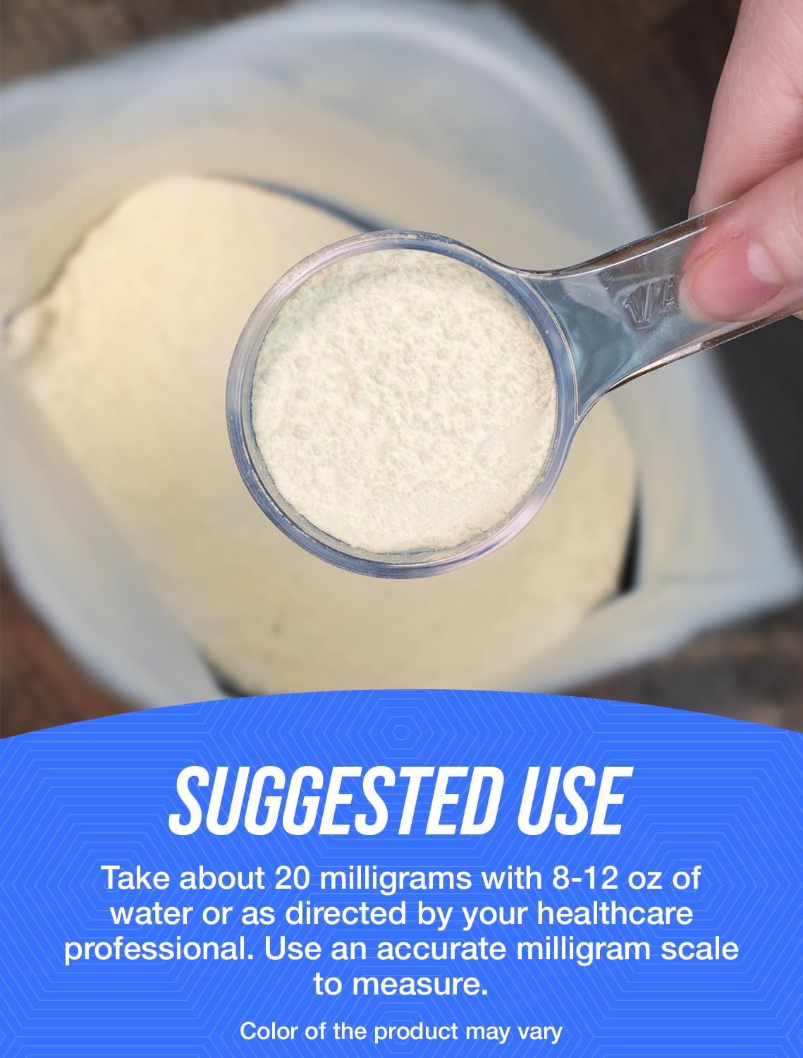 Authentic USA imported BulkSupplements Selenium Glycinate 100g back packaging with storage and safety precautions.