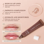 Side angle view of Dailaifu hydrating lip gloss butter set