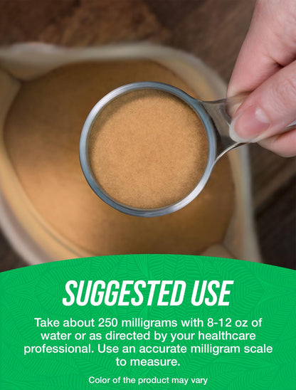 Close up of pure Grapefruit Seed Extract herbal powder