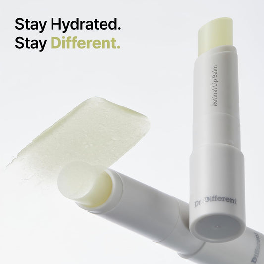 Dr.Different Retinal Lip Balm Clear tube design