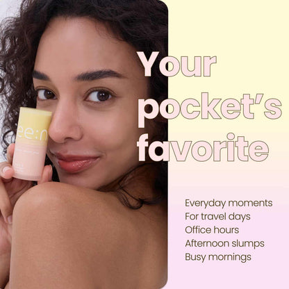 Lifestyle shot of Beenuvo lip butter for daily skincare routine