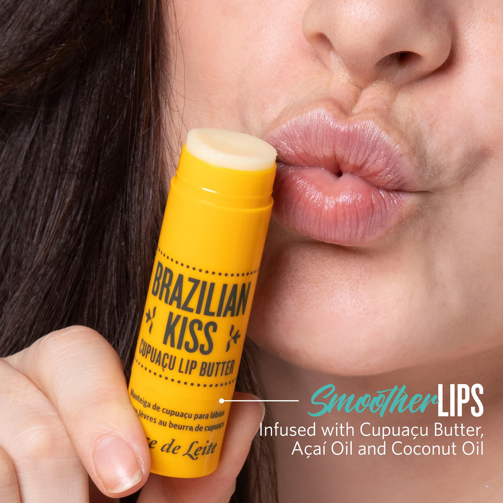 Sol de Janeiro Brazilian Kiss lip balm packaging details