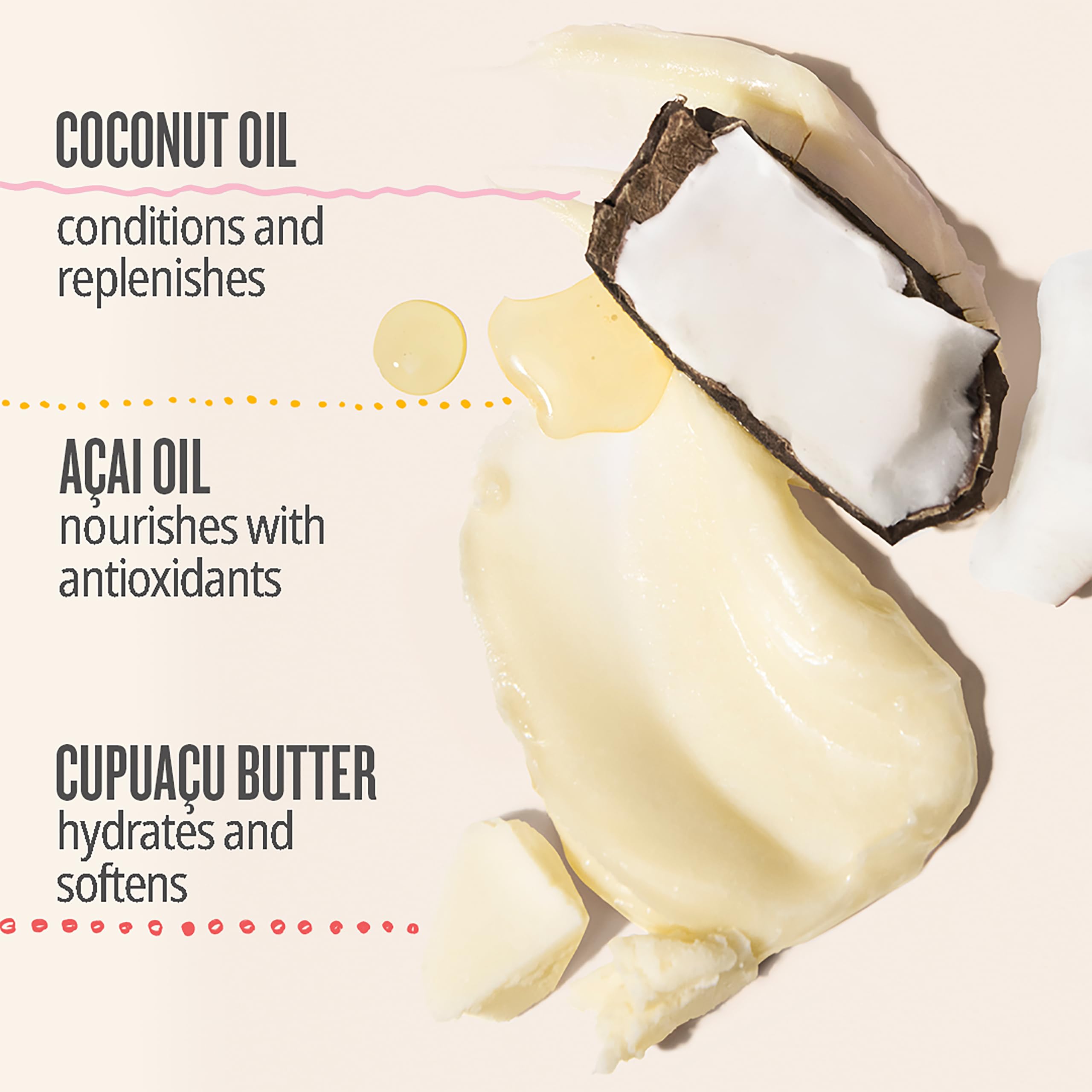 Texture of Sol de Janeiro Brazilian Kiss lip butter balm