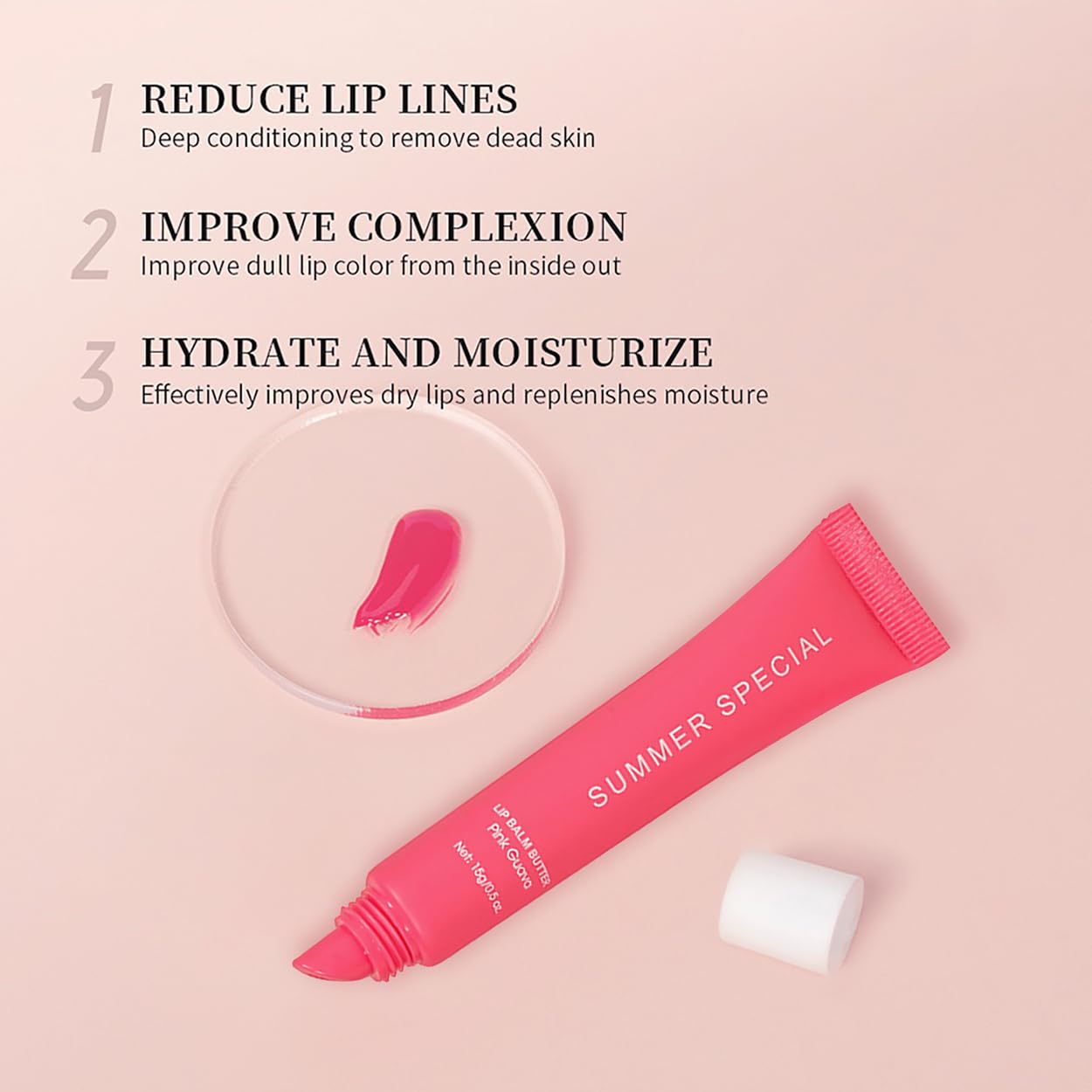 Individual shades of Urqt lip butter balm set