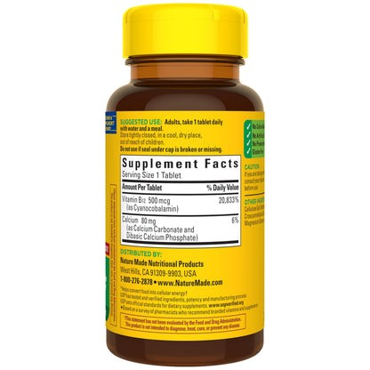 Two hundred count bottle of daily energy boost vitamins for Indian consumers