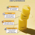 Hudababy honey lip butter ingredients label view