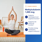 Hypoallergenic methylcobalamin B12 capsules for nerve health and energy metabolism