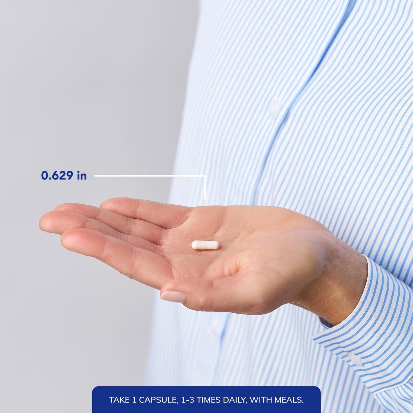 Premium imported Pure Encapsulations vitamin B12 dietary supplement packaging side view