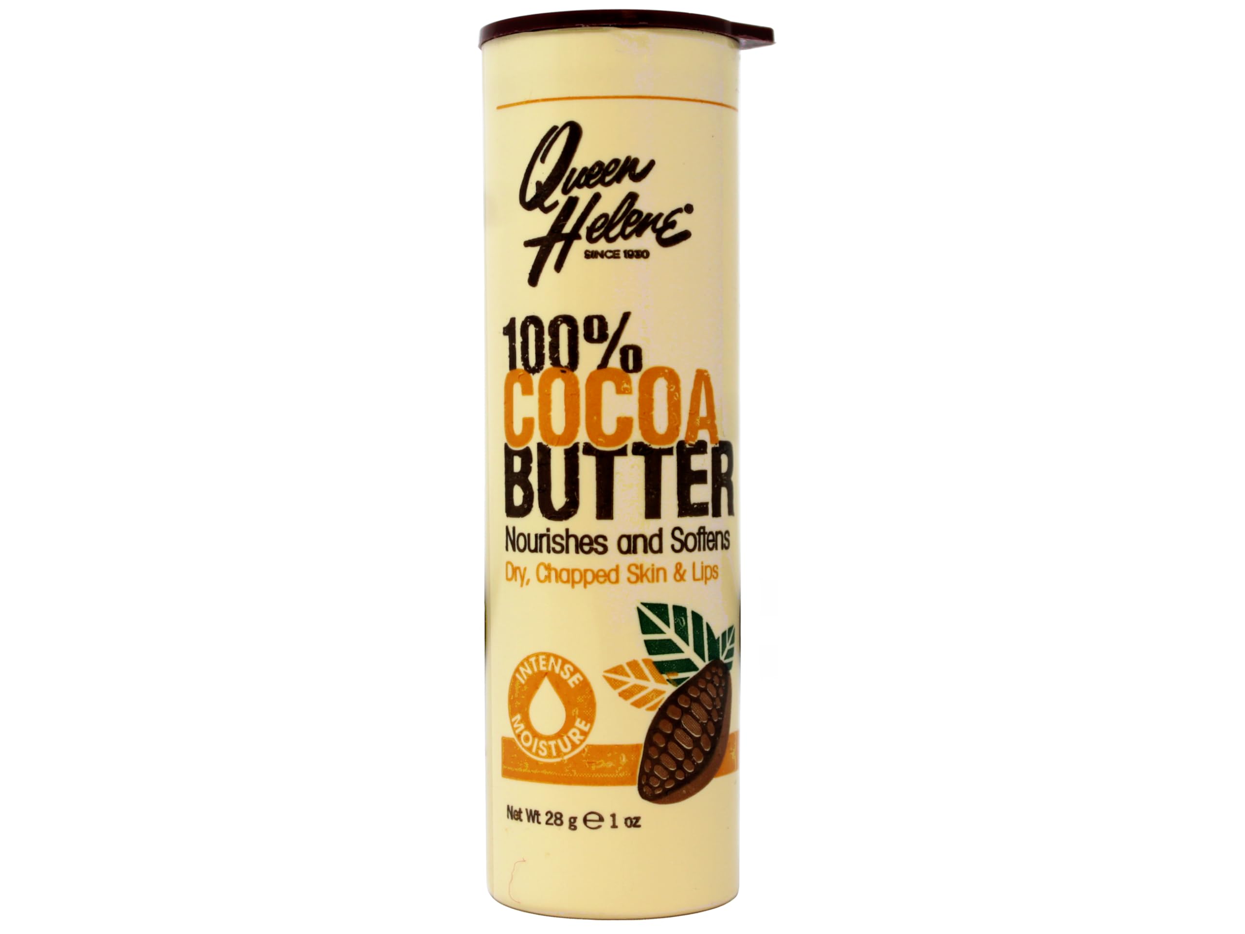 Close up of Queen Helene cocoa butter twist up tube