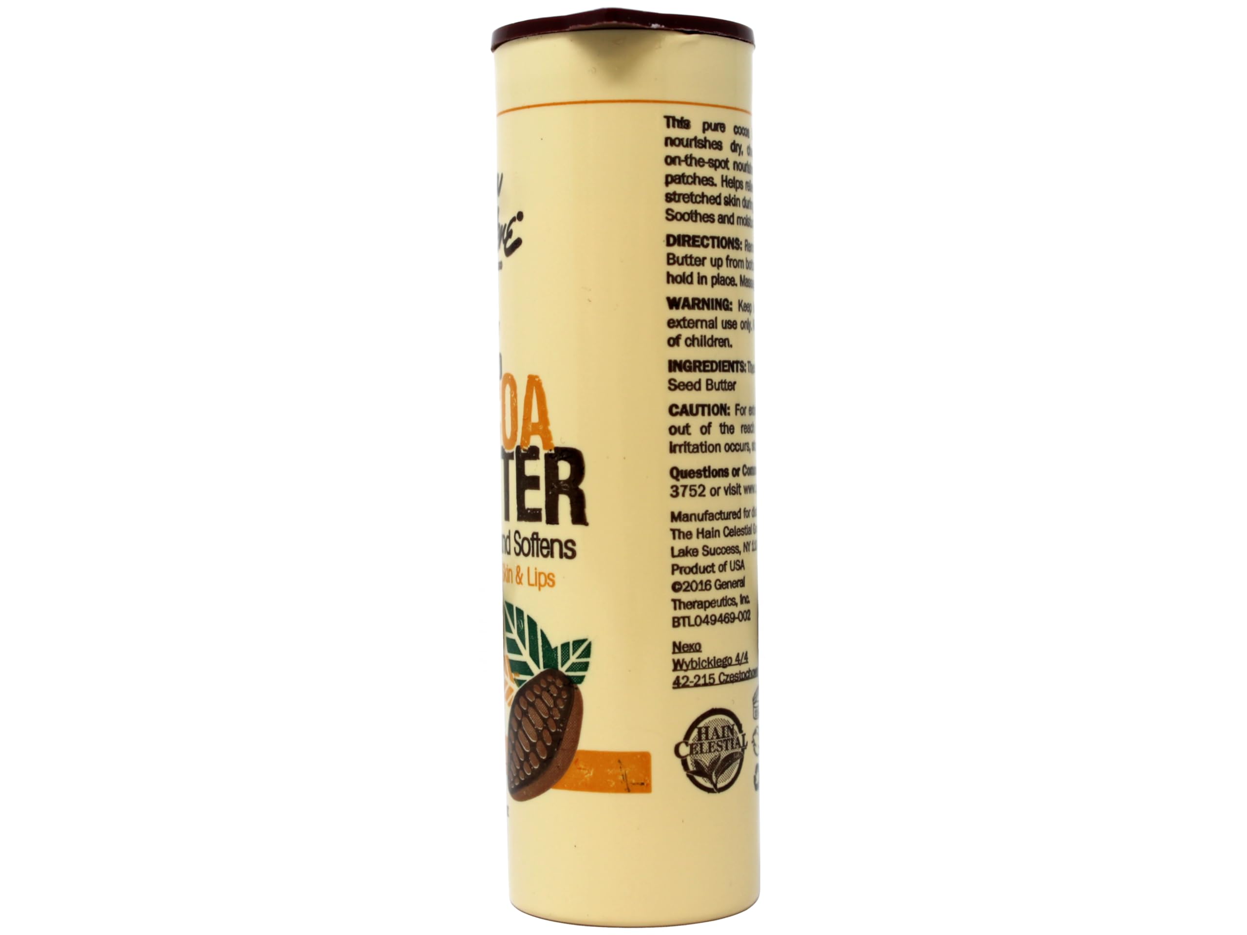 Queen Helene cocoa butter stick applied to dry elbow