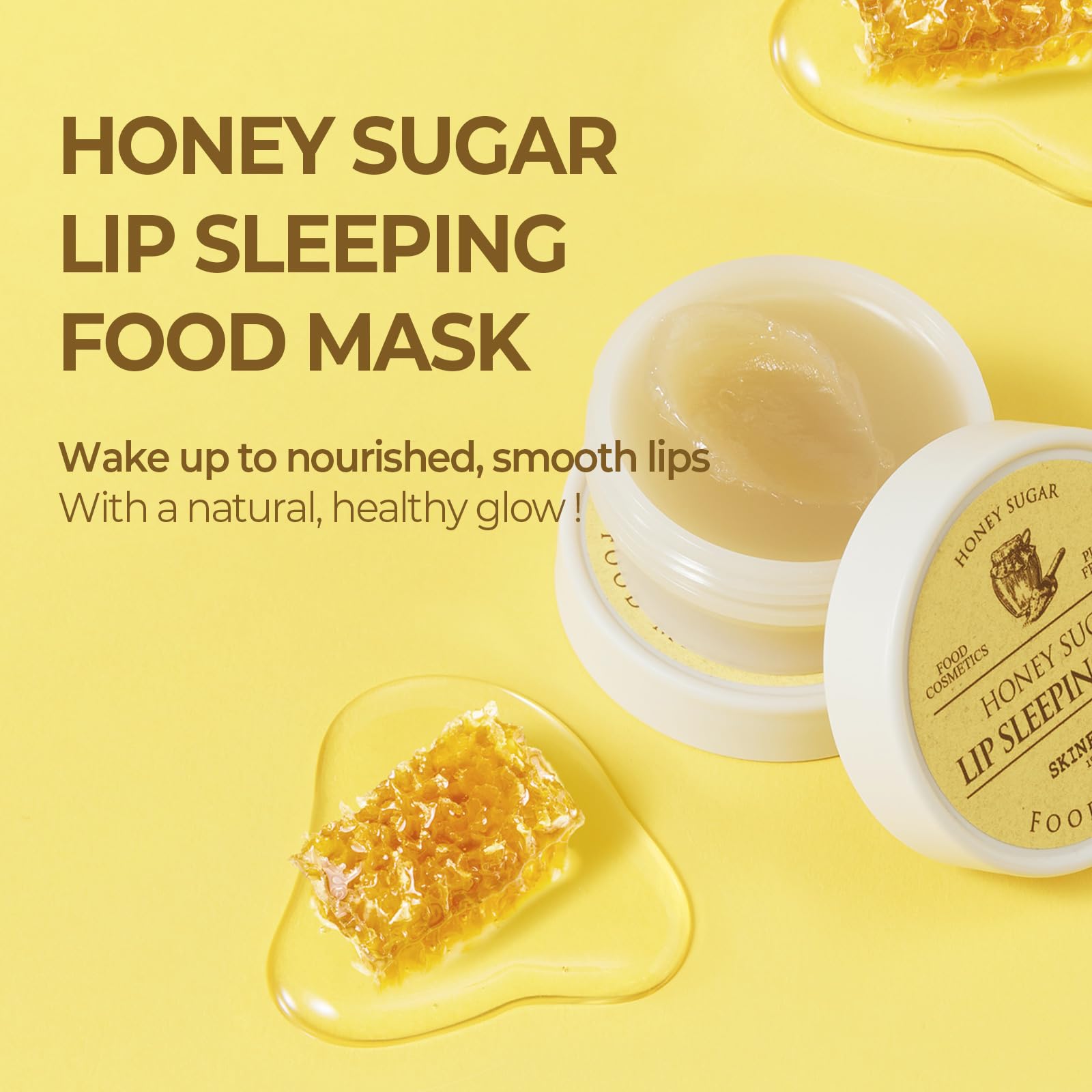 Skinfood 1957 lip mask packaging showing ingredients
