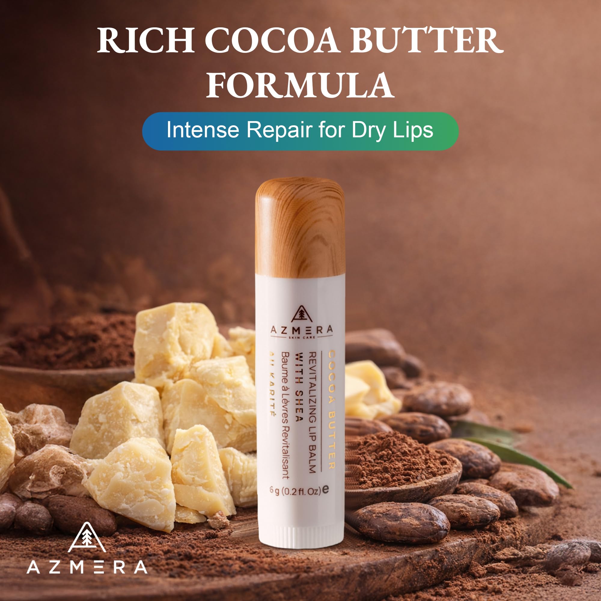 Azmera lip balm biodegradable paper tube design