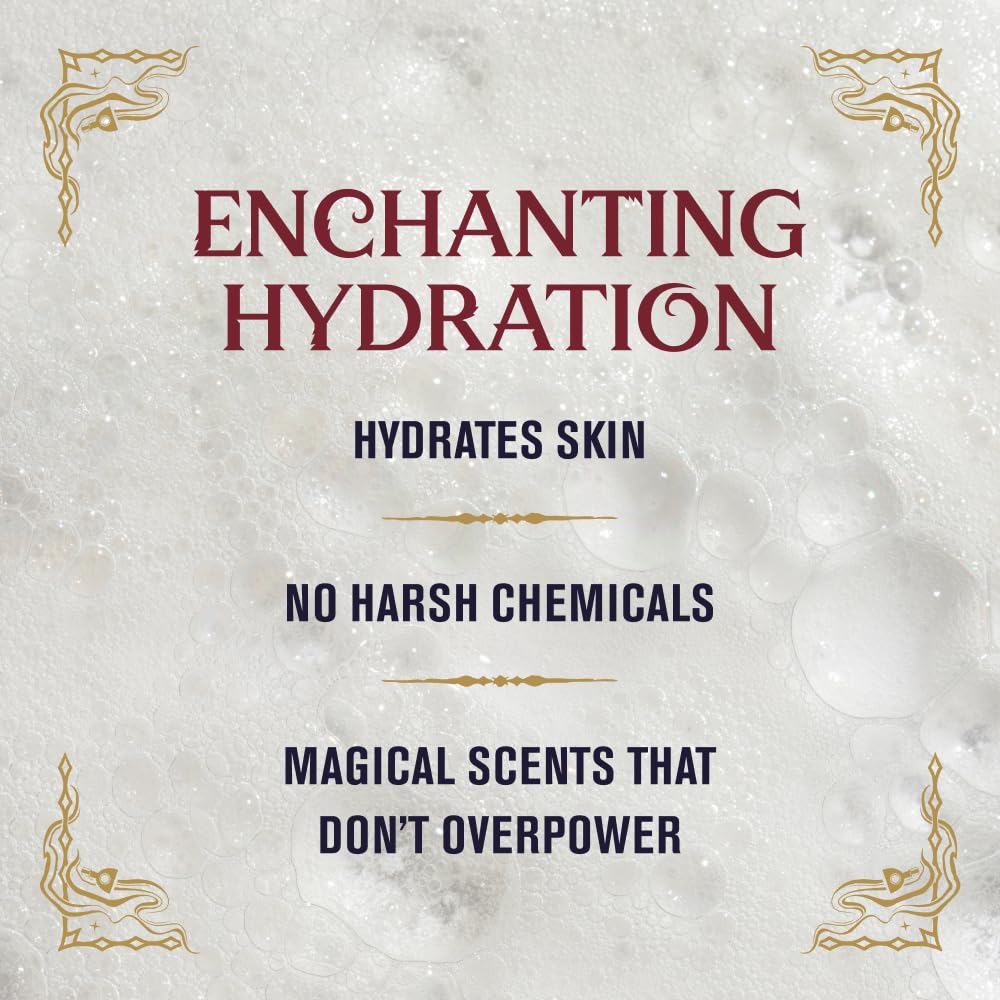 Every Man Jack Hogwarts inspired shower gel pack for men containing clean plant based ingredients