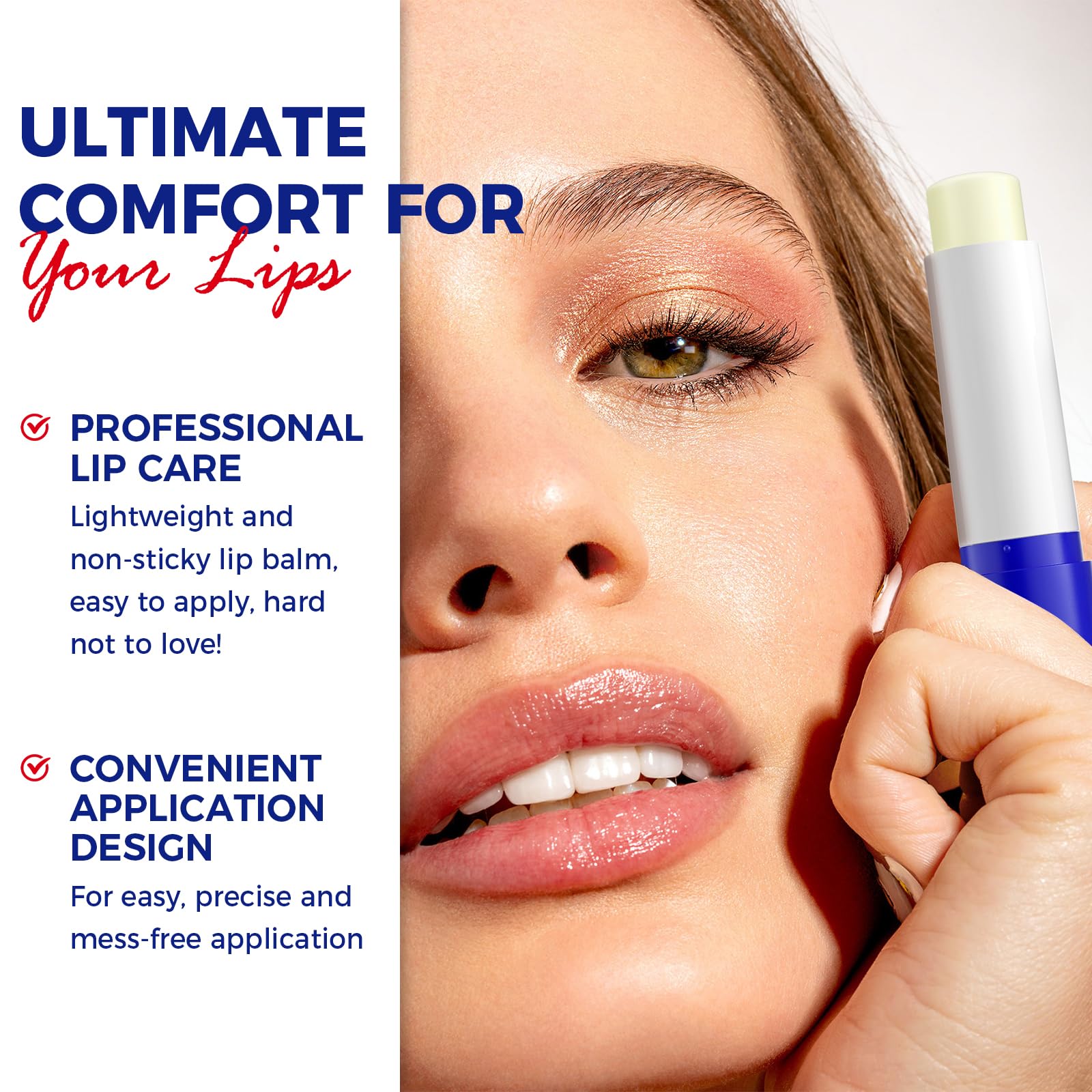 Oukeya lip repair balm for dry lips application