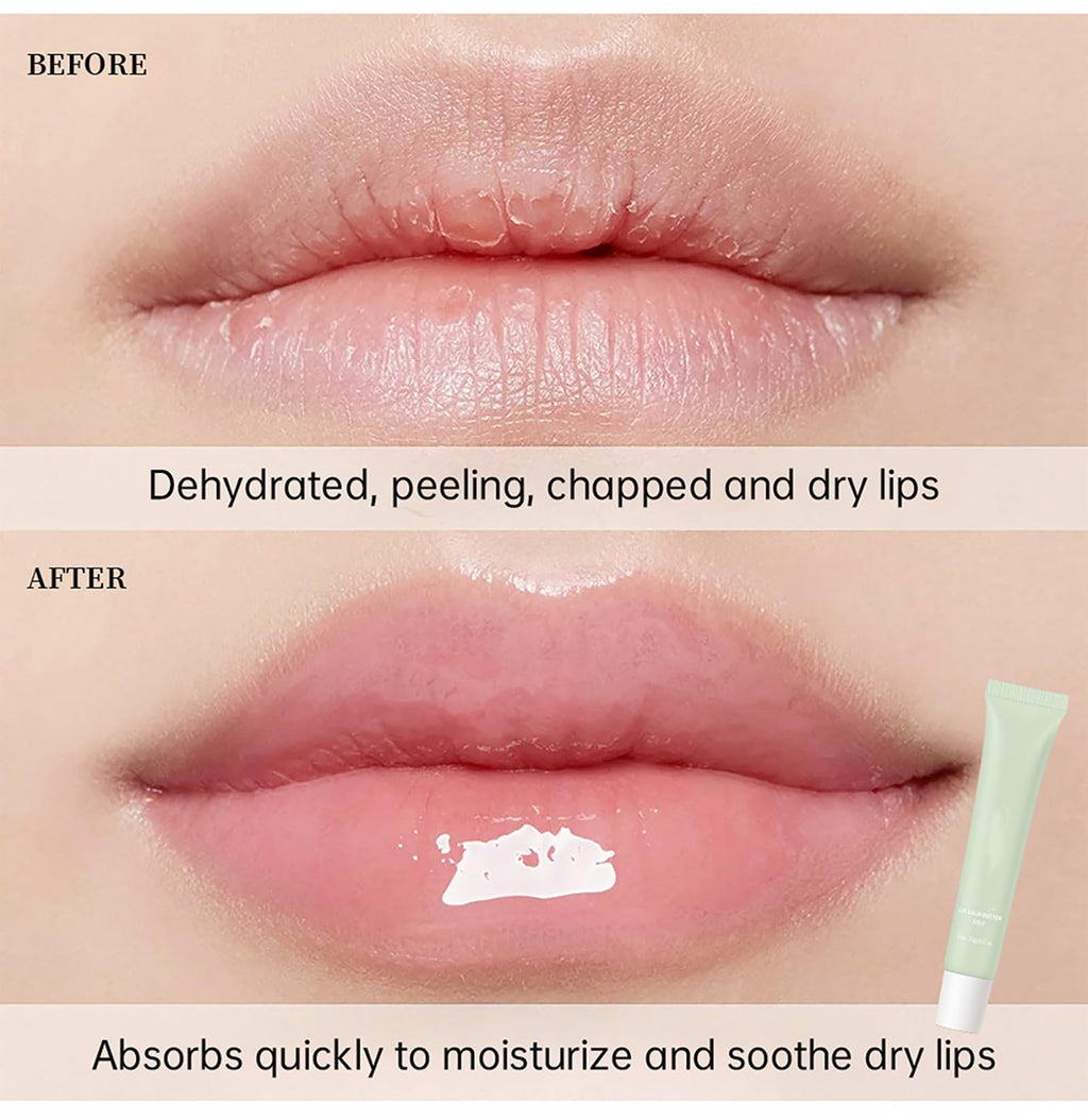 Easilydays Mint Lip Butter applied on lips for glossy finish
