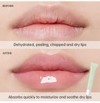 Easilydays Mint Lip Butter applied on lips for glossy finish