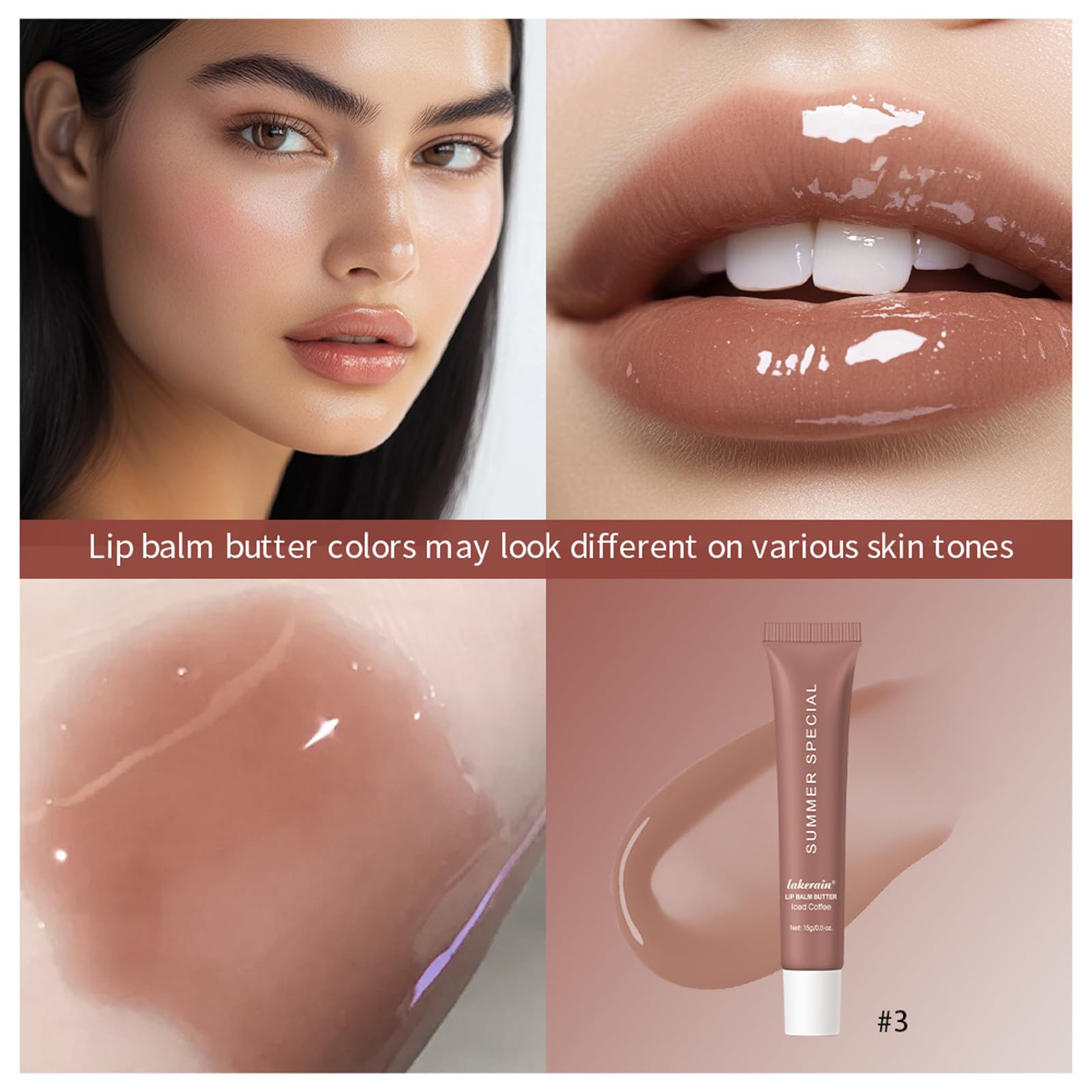 Authentic USA imported lip butter balm kit